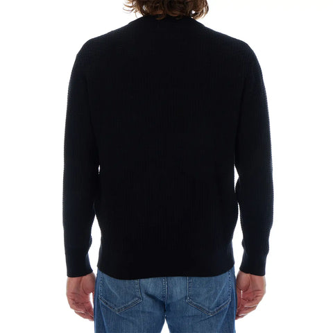 Allen Textured Sweater - Black