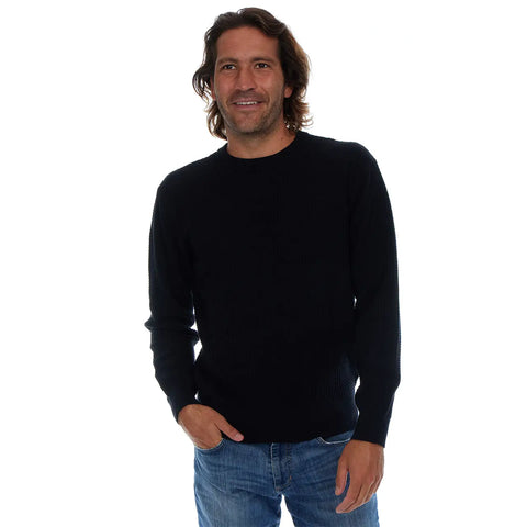 Allen Textured Sweater - Black