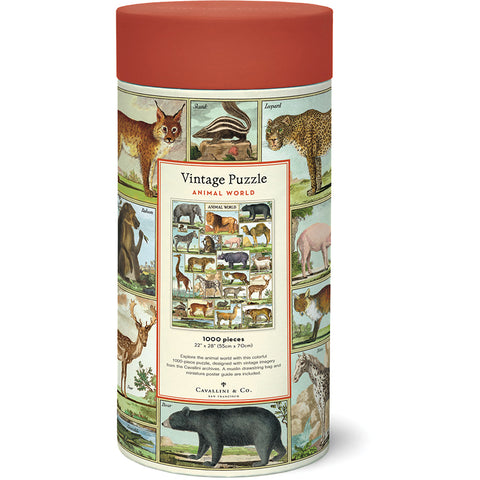 Animal World Puzzle - Cavallini