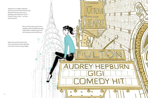Audrey Hepburn: The Illustrated World Of A Fashion Icon By Megan Hess