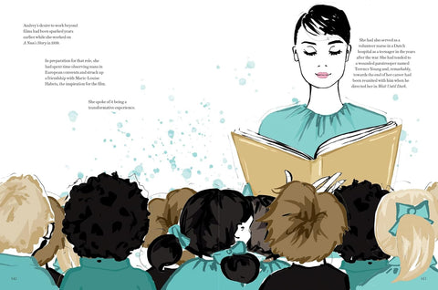 Audrey Hepburn: The Illustrated World Of A Fashion Icon By Megan Hess