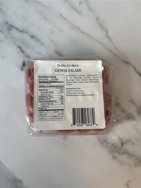 Di Bruno Bros. Genoa Salami Sliced Coin Pack