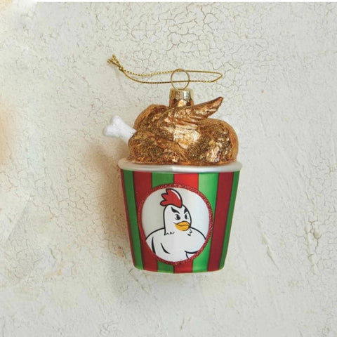 Fried Chicken Bucket Ornament