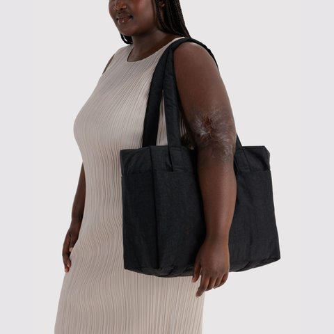 Small Cloud Carry-On, Black - BAGGU