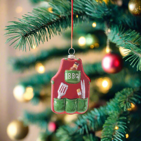 BBQ Apron Ornament