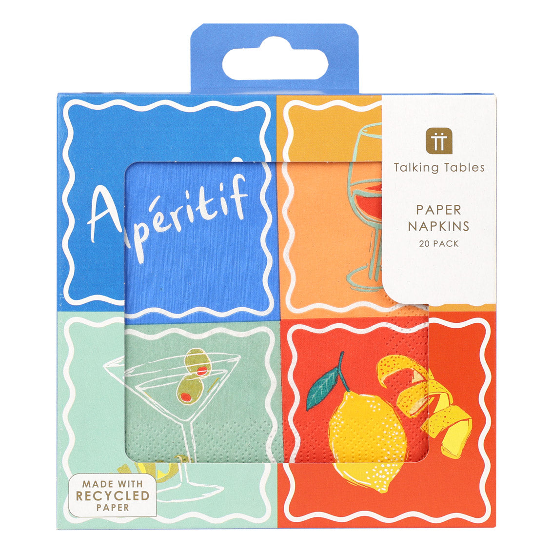 Belleville Market Aperitif Cocktail Napkins - Thumbnail 2