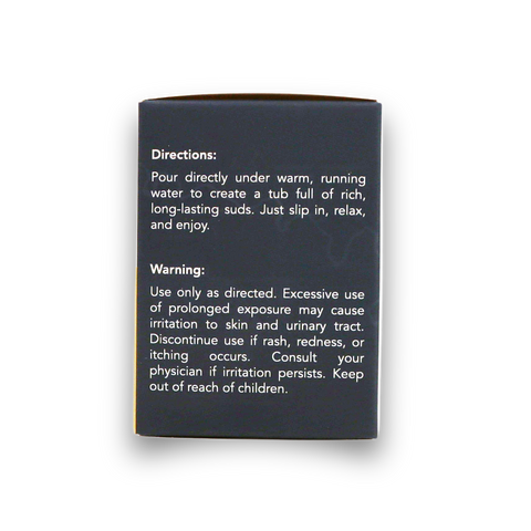 Crystal Winds Liquid Bath Bomb - Lavender and Limewood