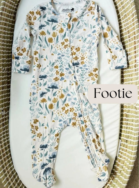 Bamboo Baby Clothes, Baby Bamboo Pajamas, Baby Shorts - Newborn to 24 months - Stroller Society