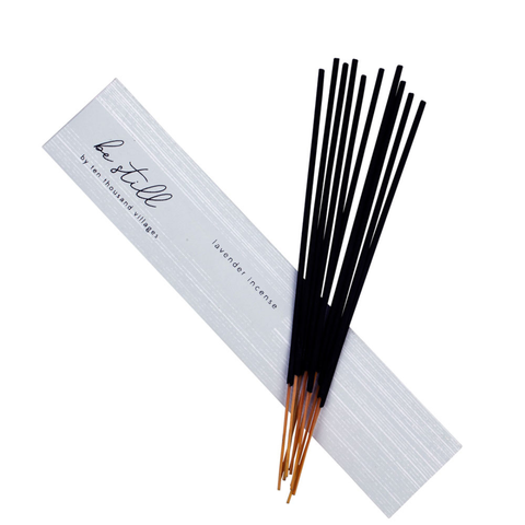 Be Still By Ten Thousand Villages - Lavender Incense Sticks