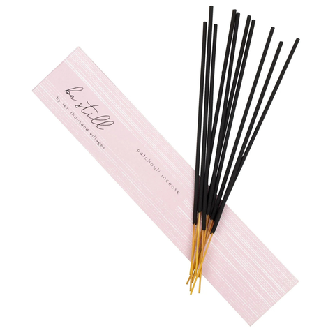 Be Still By Ten Thousand Villages - Patchouli Incense Sticks