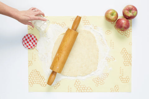 Bee's Wrap Beeswax Reusable Bread Wrap - Honeycomb Print