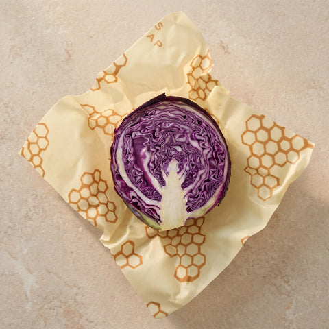 Bee's Wrap Large Reusable Beeswax Wrap - Honeycomb Print