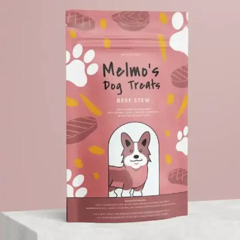 Beef Stew Organic Dog Biscuits - Melmo's Dog Treats