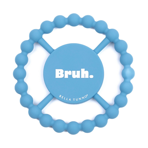 Bella Tunno "Bruh" Happy Teether