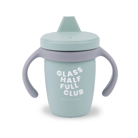 Bella Tunno "Glass Half Full Club" Happy Sippy Cup