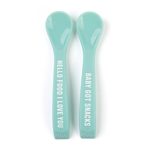 Bella Tunno "Hello Food / Baby Got Snacks" Wonder Spoon Set