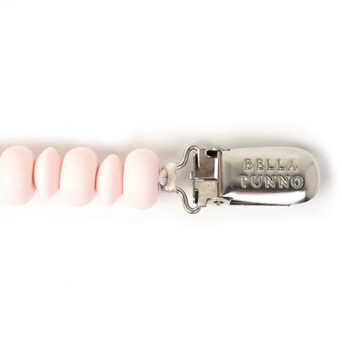 Bella Tunno Light Pink Pacifier Clip