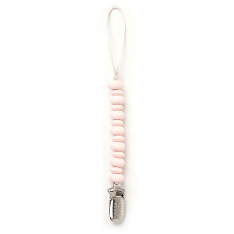 Bella Tunno Light Pink Pacifier Clip
