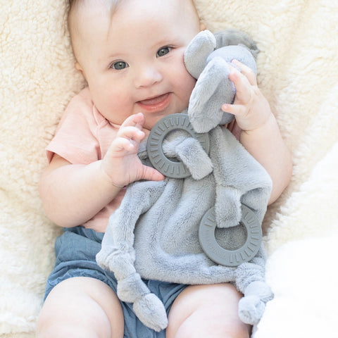 Bella Tunno Teether Buddy - Evie The Elephant
