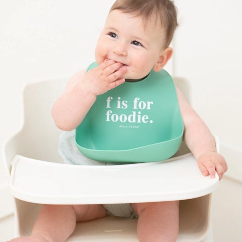 Bella Tunno "F Is For Foodie" Wonder Bib