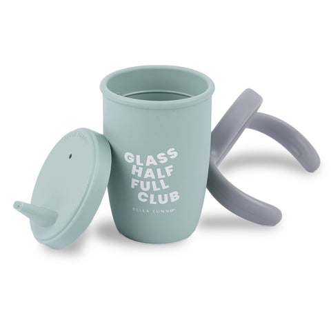Bella Tunno "Glass Half Full Club" Happy Sippy Cup