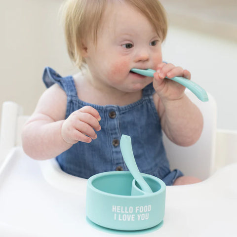 Bella Tunno "Hello Food / Baby Got Snacks" Wonder Spoon Set