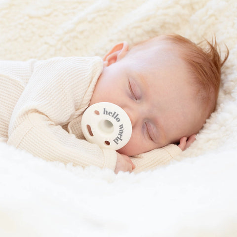 Bella Tunno "Hello World" Bubbi™ Pacifier