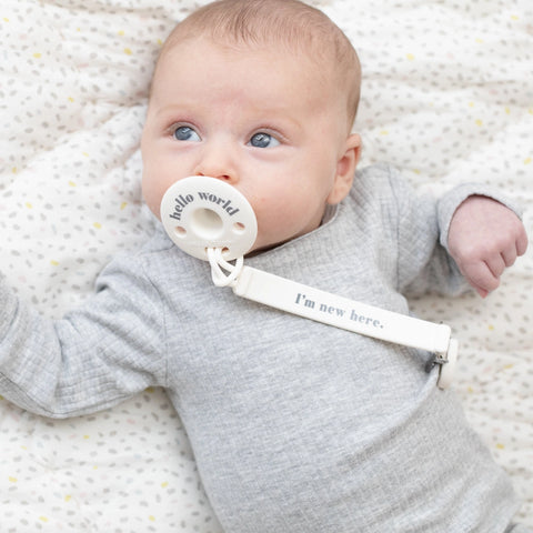 Bella Tunno "Hello World" Bubbi™ Pacifier