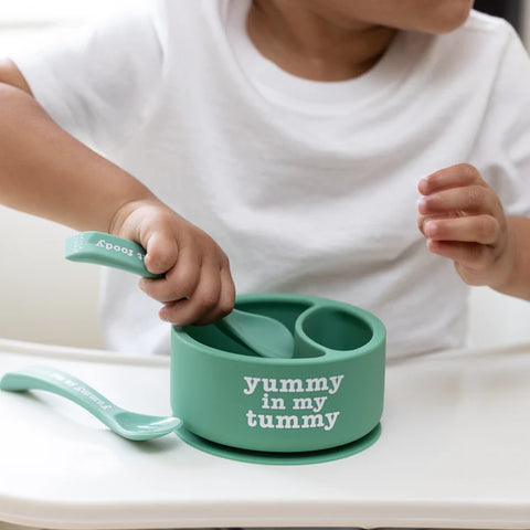 Bella Tunno "Moody Without Foody / Yummy In My Tummy" Wonder Spoon Set