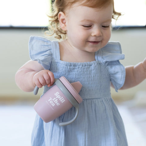 Bella Tunno "Spill The Tea" Happy Sippy Cup
