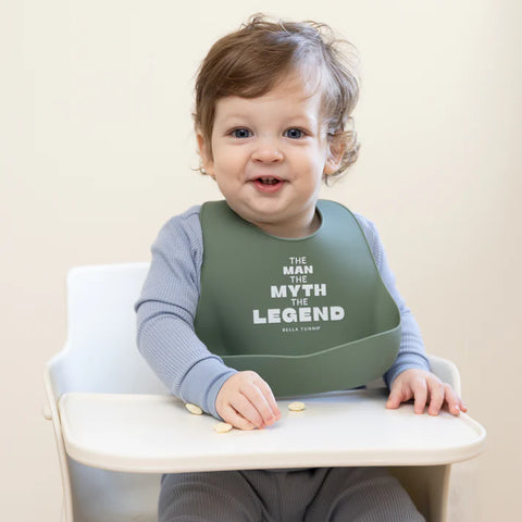 Bella Tunno "The Man. The Myth. The Legend" Wonder Bib