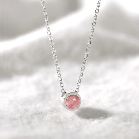 Belle Necklace - Rhodochrosite - Boma