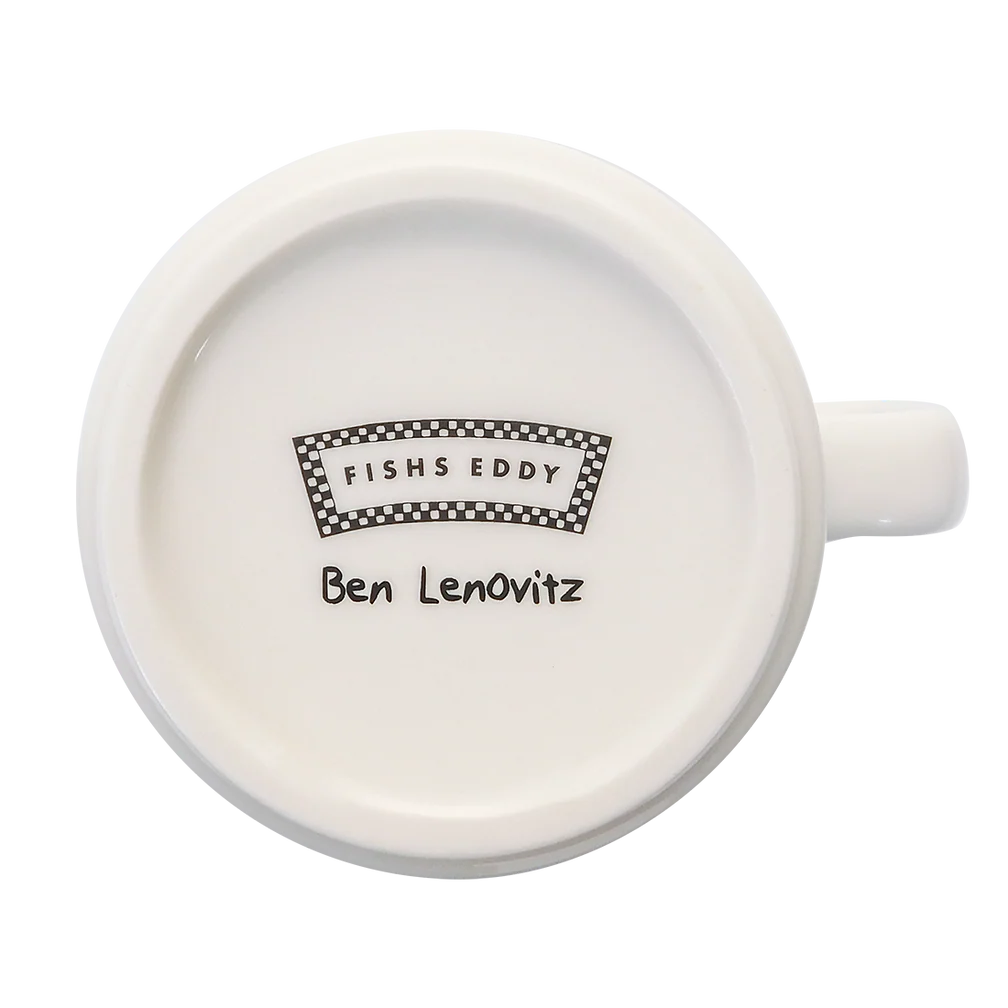 Fishs Eddy Ben Lenovitz Mug - Thumbnail 2