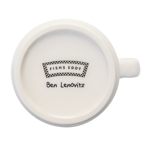Ben Lenovitz - Cat Person Mug by Fishs Eddy