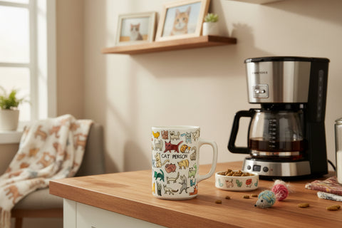 Ben Lenovitz - Cat Person Mug by Fishs Eddy