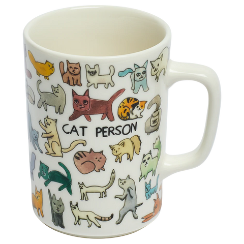 Ben Lenovitz - Cat Person Mug by Fishs Eddy