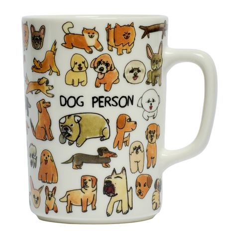Ben Lenovitz - Dog Person Mug by Fishs Eddy