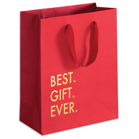 Best. Gift. Ever. Gift Bag - Red