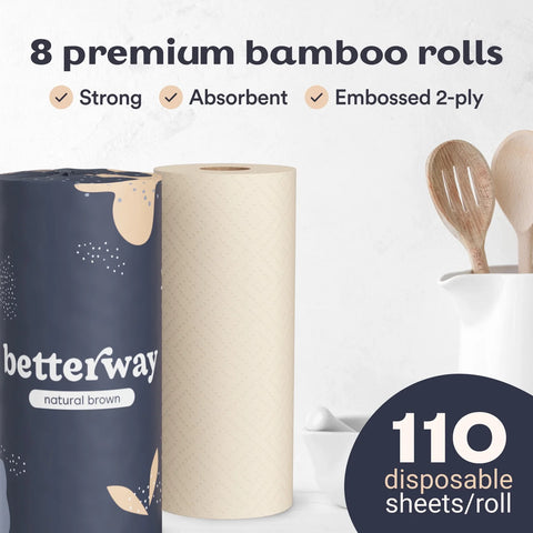 Betterway Bamboo Paper Towels