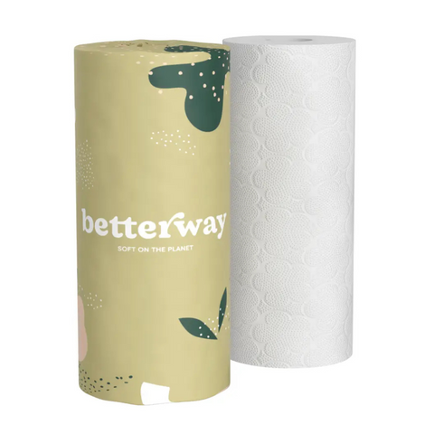 Betterway Bamboo Paper Towels-White