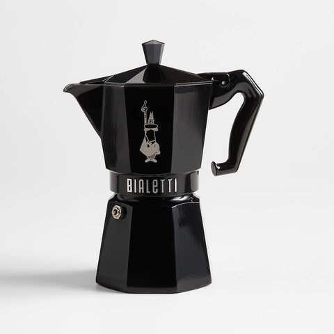 Bialetti Exclusive Moka Pot Italian Coffee & Stovetop Espresso Make, 6 Cups