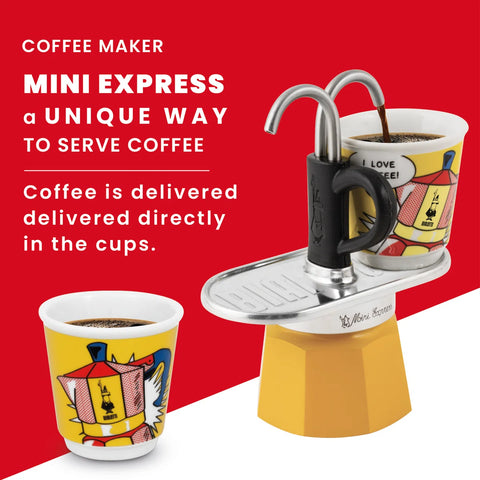 Bialetti Lichtenstein Mini Express Stovetop Espresso Maker