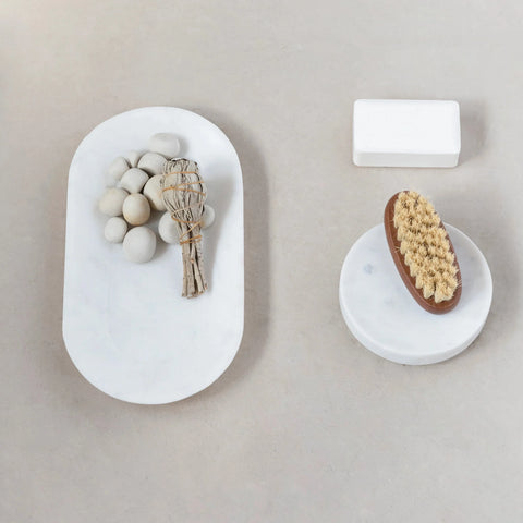 Bianco Marble Soap Dish