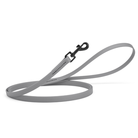Biothane Waterproof Leash 6' x 1/2" - Battleship Gray