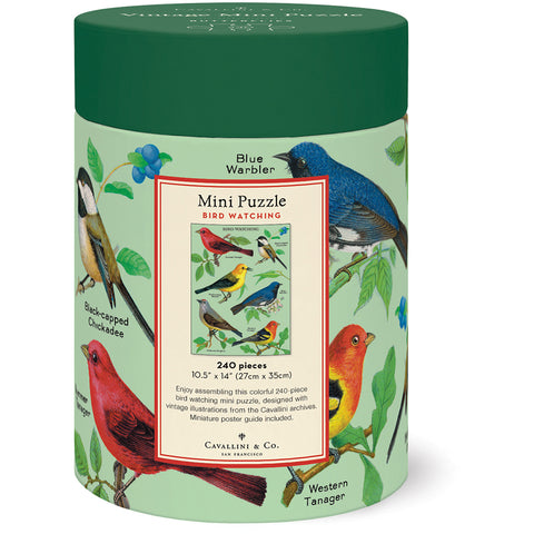 Bird Watching Mini Puzzle - Cavallini