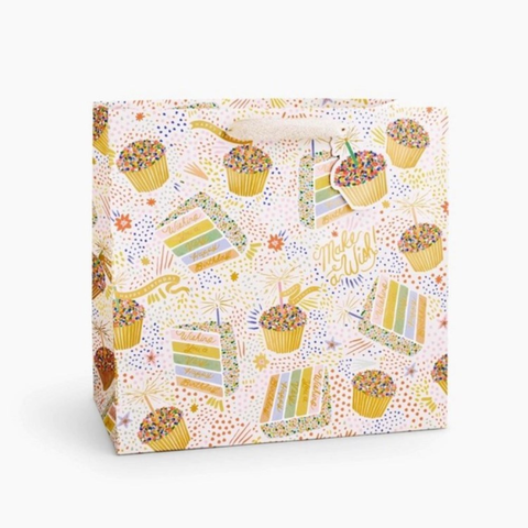 Birthday Cake Large Gift Bag - Rifle Paper Co
