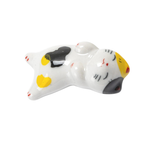 Blissful Cat Chopsticks Rest