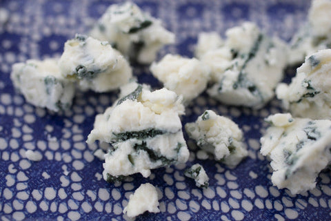 Maytag Bleu Cheese Crumbles - Keystone Cheese