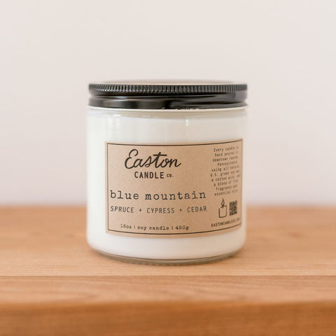 Easton Candle-Blue Mountain, 16oz