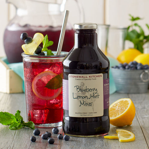 Blueberry Lemon Mint Cocktail Mix + Mocktail Mix - Stonewall Kitchen